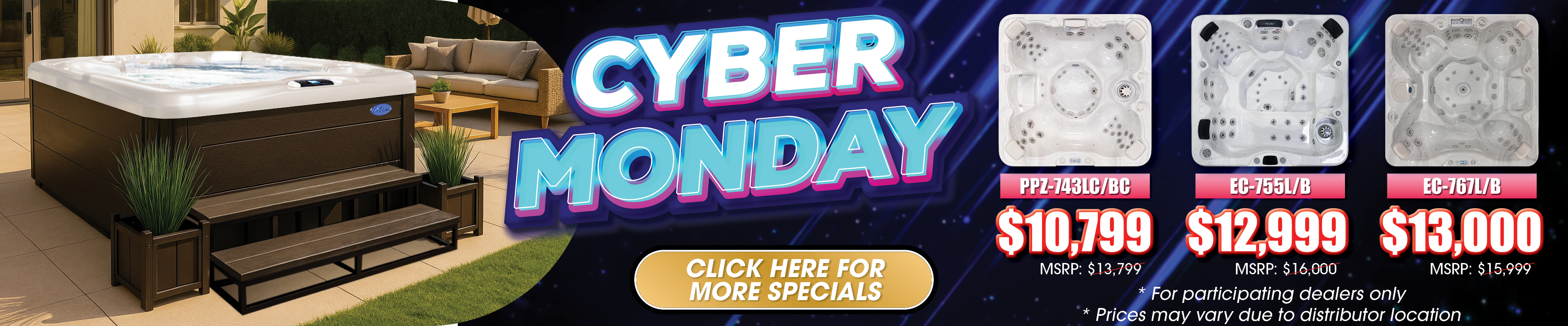 Calspas hot tub being used in a family setting - Hyde Park